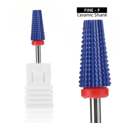 Naujas Pink 5 in 1 keraminis nagų grąžtas, skirtas elektrinei gręžimo mašinai 3/32 colių koto frezavimo pjoviklis Greitai pašalinamas akrilas arba kietas gelis