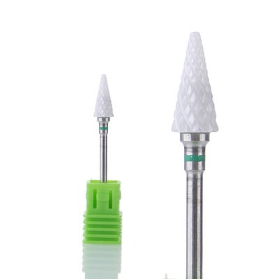 Naujas Pink 5 in 1 keraminis nagų grąžtas, skirtas elektrinei gręžimo mašinai 3/32 colių koto frezavimo pjoviklis Greitai pašalinamas akrilas arba kietas gelis