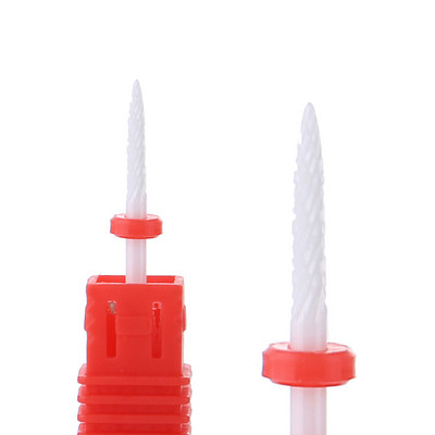 Naujas Pink 5 in 1 keraminis nagų grąžtas, skirtas elektrinei gręžimo mašinai 3/32 colių koto frezavimo pjoviklis Greitai pašalinamas akrilas arba kietas gelis