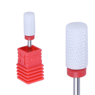 Naujas Pink 5 in 1 keraminis nagų grąžtas, skirtas elektrinei gręžimo mašinai 3/32 colių koto frezavimo pjoviklis Greitai pašalinamas akrilas arba kietas gelis