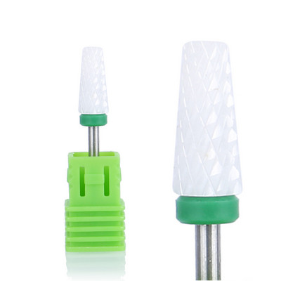 Naujas Pink 5 in 1 keraminis nagų grąžtas, skirtas elektrinei gręžimo mašinai 3/32 colių koto frezavimo pjoviklis Greitai pašalinamas akrilas arba kietas gelis