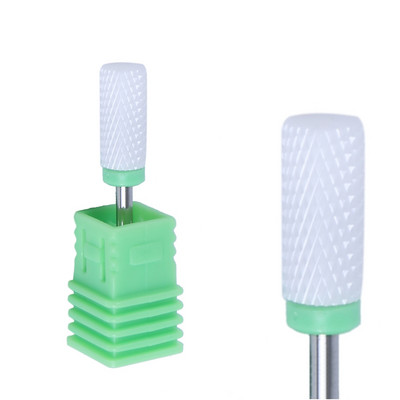 Naujas Pink 5 in 1 keraminis nagų grąžtas, skirtas elektrinei gręžimo mašinai 3/32 colių koto frezavimo pjoviklis Greitai pašalinamas akrilas arba kietas gelis