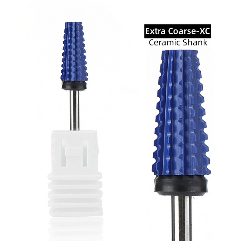 Naujas Pink 5 in 1 keraminis nagų grąžtas, skirtas elektrinei gręžimo mašinai 3/32 colių koto frezavimo pjoviklis Greitai pašalinamas akrilas arba kietas gelis