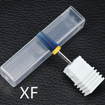 Carbură de oțel de tungsten Acoperire colorată Cuticule Curățare unghii Burghie Freză rotativă pentru manichiură Instrument de accesorii pentru unghii