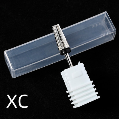 Carbură de oțel de tungsten Acoperire colorată Cuticule Curățare unghii Burghie Freză rotativă pentru manichiură Instrument de accesorii pentru unghii