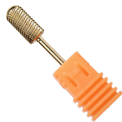 Carbură de oțel de tungsten Acoperire colorată Cuticule Curățare unghii Burghie Freză rotativă pentru manichiură Instrument de accesorii pentru unghii