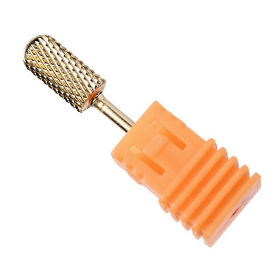 Carbură de oțel de tungsten Acoperire colorată Cuticule Curățare unghii Burghie Freză rotativă pentru manichiură Instrument de accesorii pentru unghii