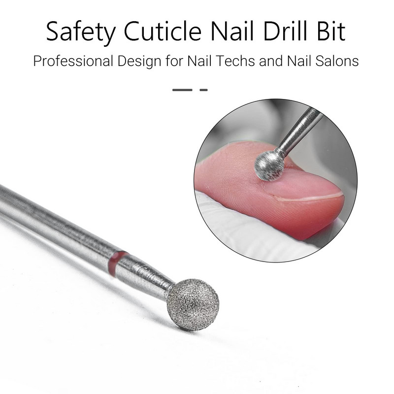 Pallikujuline 3/32`` küünenaha puhas küüneotsak elektrilise küünepuuri jaoks akrüüliga maniküüri pediküüri küünenaha geellakimiseks