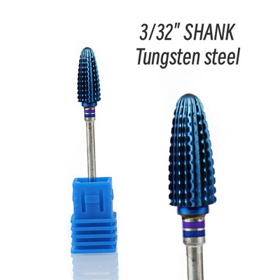 Karbido spalvingas nagų grąžtų rinkinys nagų frezavimo pjaustytuvas, pašalinantis gelinį laką, skirtas šlifuoti, poliravimo šlifavimo mašina