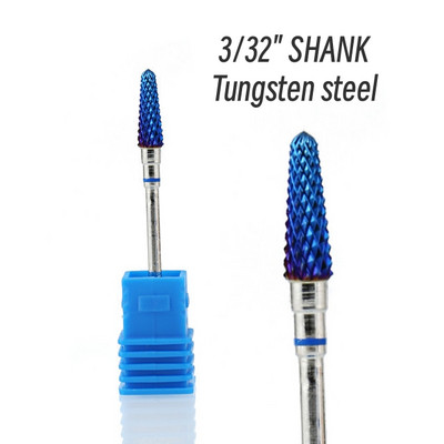 Karbido spalvingas nagų grąžtų rinkinys nagų frezavimo pjaustytuvas, pašalinantis gelinį laką, skirtas šlifuoti, poliravimo šlifavimo mašina