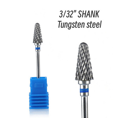 Karbido spalvingas nagų grąžtų rinkinys nagų frezavimo pjaustytuvas, pašalinantis gelinį laką, skirtas šlifuoti, poliravimo šlifavimo mašina