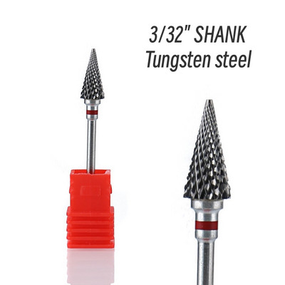 Karbido spalvingas nagų grąžtų rinkinys nagų frezavimo pjaustytuvas, pašalinantis gelinį laką, skirtas šlifuoti, poliravimo šlifavimo mašina