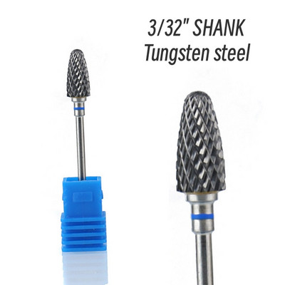 Karbido spalvingas nagų grąžtų rinkinys nagų frezavimo pjaustytuvas, pašalinantis gelinį laką, skirtas šlifuoti, poliravimo šlifavimo mašina