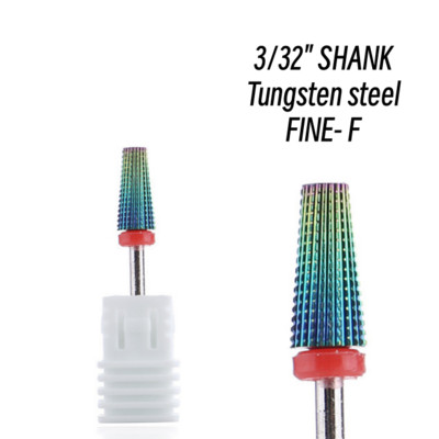 Karbido spalvingas nagų grąžtų rinkinys nagų frezavimo pjaustytuvas, pašalinantis gelinį laką, skirtas šlifuoti, poliravimo šlifavimo mašina