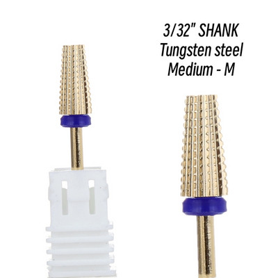 Karbido spalvingas nagų grąžtų rinkinys nagų frezavimo pjaustytuvas, pašalinantis gelinį laką, skirtas šlifuoti, poliravimo šlifavimo mašina