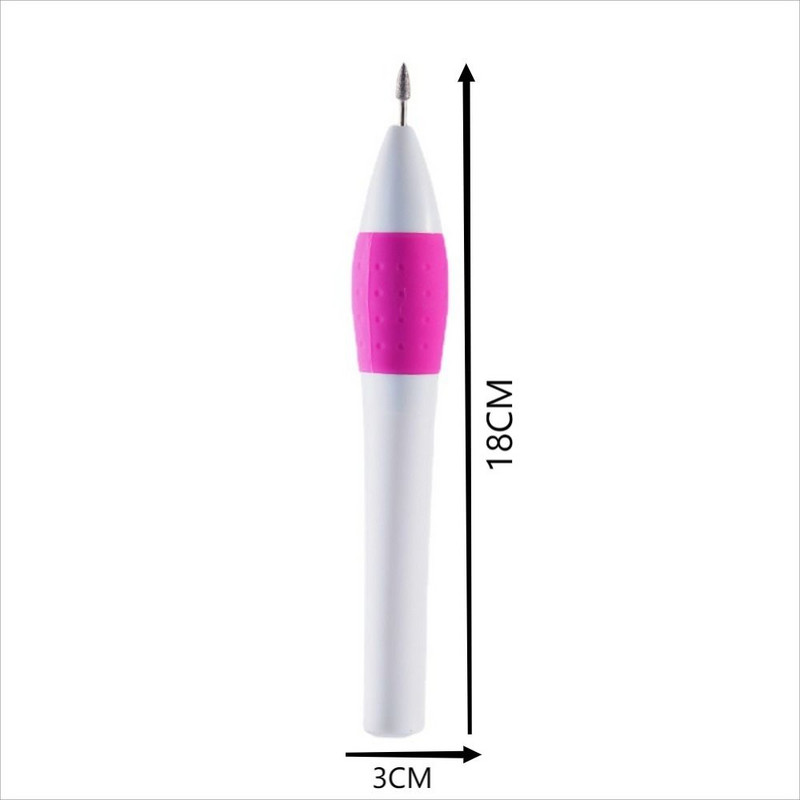 Nail Art prijenosna baterijska brusilica za nokte Mini pismeni test brusilica za nokte Električna alatka za poliranje za uklanjanje noktiju