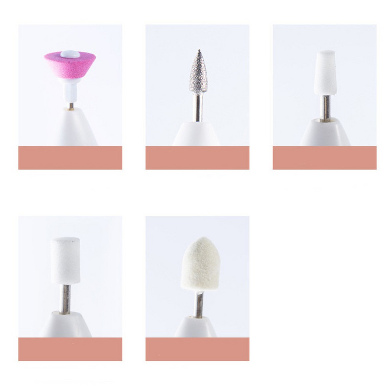 Nail Art prijenosna baterijska brusilica za nokte Mini pismeni test brusilica za nokte Električna alatka za poliranje za uklanjanje noktiju