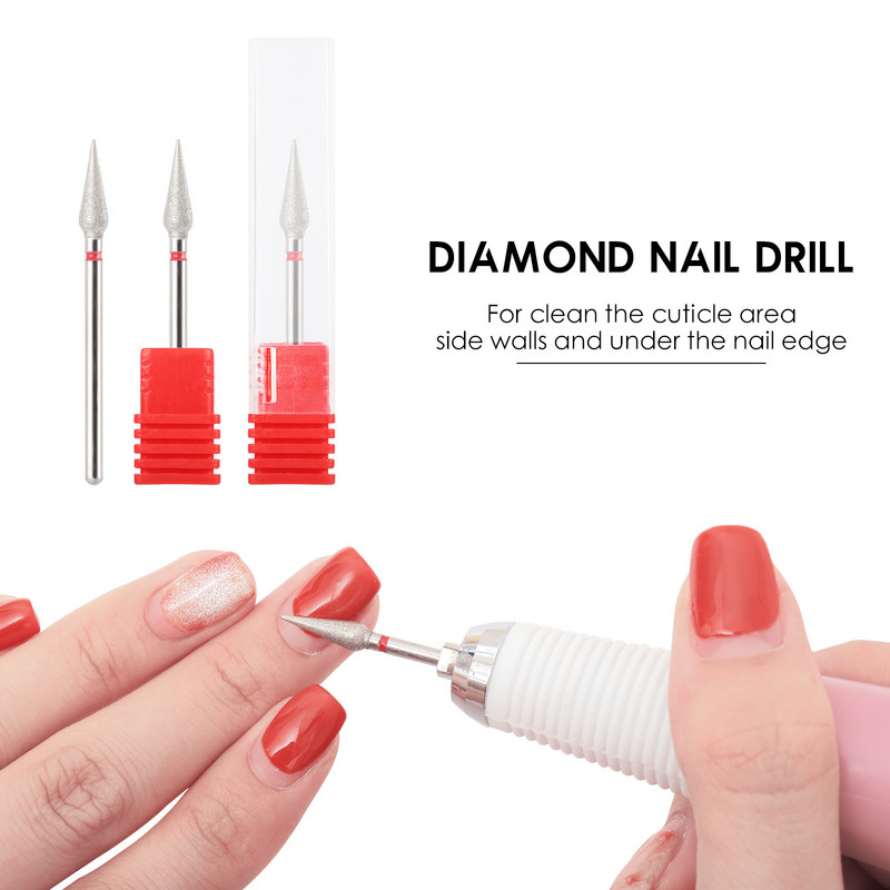 BNG koonusnaelte puurid peened teemant küünenahad, puhastatud puurid vene veskid elektrilised maniküüri puurid küüned tarvikud tööriistad