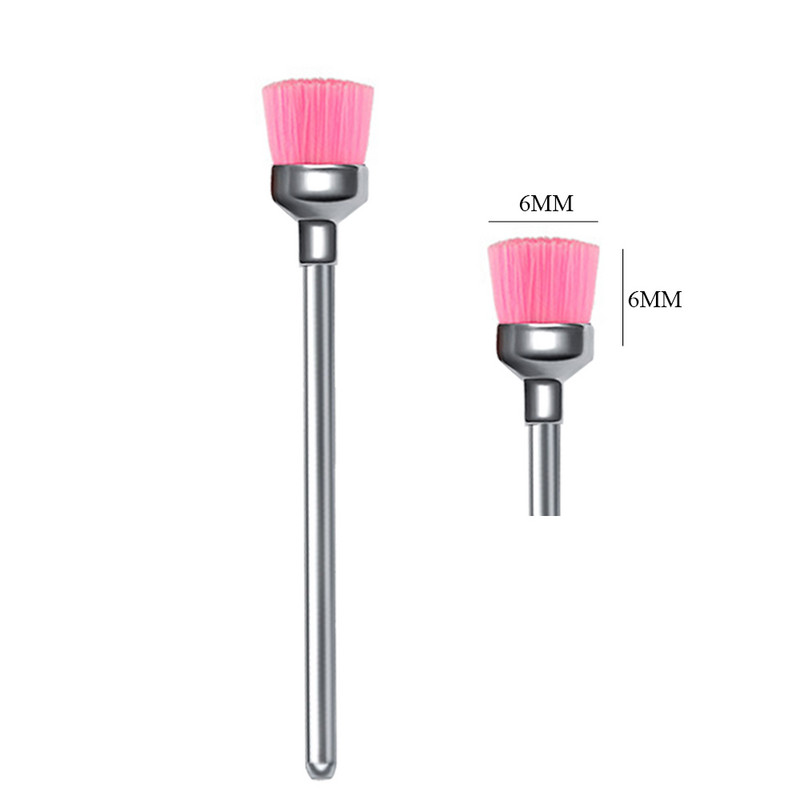 1PC Burghiu pentru unghii Curățător perie de curățare 3/32'' Pile electrice pentru unghii Freză Detergent praf Accesorii pentru burghiu Instrument pentru unghii