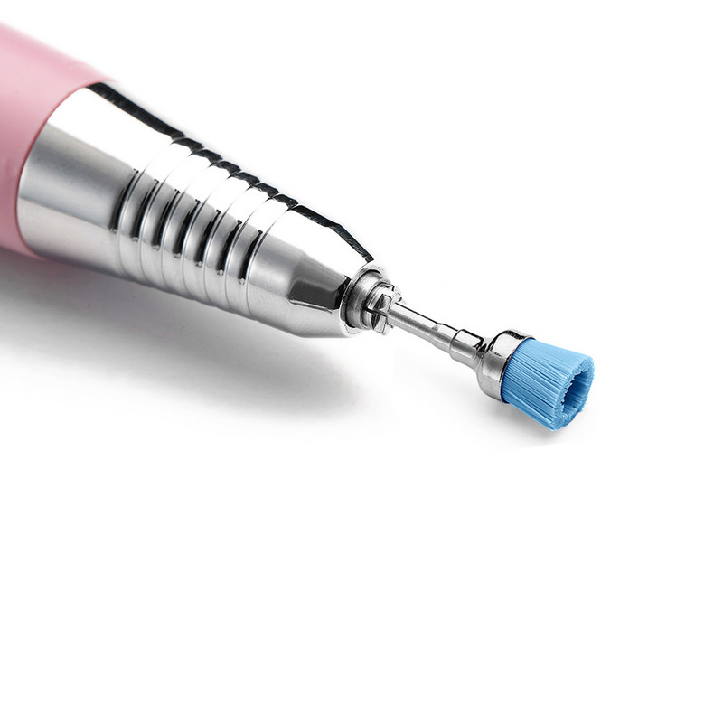 1PC Burghiu pentru unghii Curățător perie de curățare 3/32'' Pile electrice pentru unghii Freză Detergent praf Accesorii pentru burghiu Instrument pentru unghii