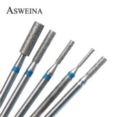 1 buc. Burghie cu diamant pentru manichiură Freză Freză pentru unghii Freză electrică Cuticule Curăţare Gel pentru îndepărtarea ojei Pile Accesorii