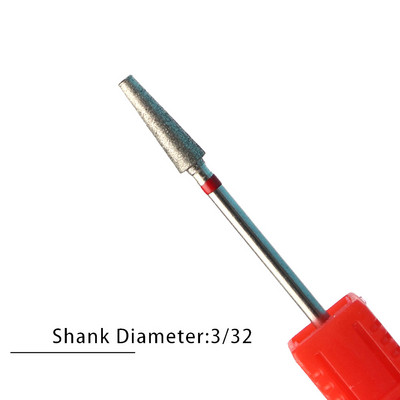 1 buc. Burghie cu diamant pentru manichiură Freză Freză pentru unghii Freză electrică Cuticule Curăţare Gel pentru îndepărtarea ojei Pile Accesorii