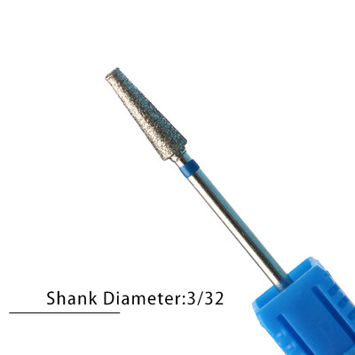 1 buc. Burghie cu diamant pentru manichiură Freză Freză pentru unghii Freză electrică Cuticule Curăţare Gel pentru îndepărtarea ojei Pile Accesorii