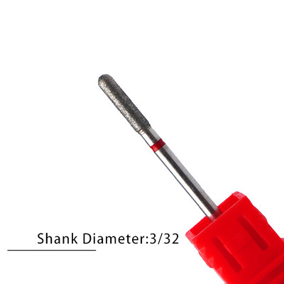 1 buc. Burghie cu diamant pentru manichiură Freză Freză pentru unghii Freză electrică Cuticule Curăţare Gel pentru îndepărtarea ojei Pile Accesorii