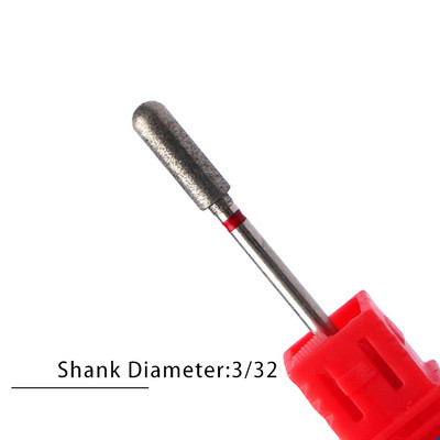 1 buc. Burghie cu diamant pentru manichiură Freză Freză pentru unghii Freză electrică Cuticule Curăţare Gel pentru îndepărtarea ojei Pile Accesorii