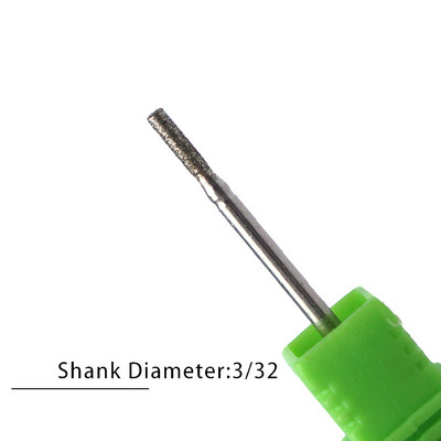 1 buc. Burghie cu diamant pentru manichiură Freză Freză pentru unghii Freză electrică Cuticule Curăţare Gel pentru îndepărtarea ojei Pile Accesorii