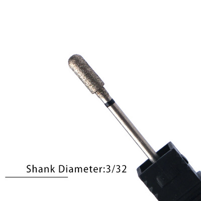 1 buc. Burghie cu diamant pentru manichiură Freză Freză pentru unghii Freză electrică Cuticule Curăţare Gel pentru îndepărtarea ojei Pile Accesorii