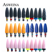 1 bucă freză din ceramică pentru freză pentru freză pentru manichiură bavuri electrice pentru cuticule pentru îndepărtarea pilelor Unelte pentru lac cu gel Accesorii pentru unghii