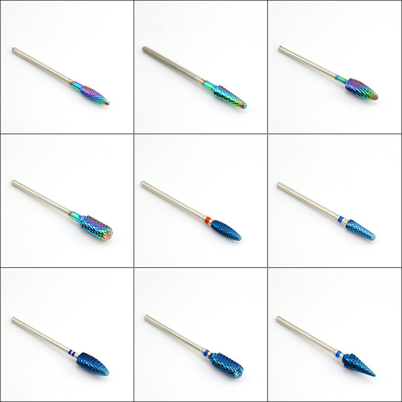 1 tk karbiidist küünepuuriga freesfreesid elektrilise maniküüri masina jaoks. Surnud nahk eemaldage jämeduse tarvikud küünekunsti tööriistad