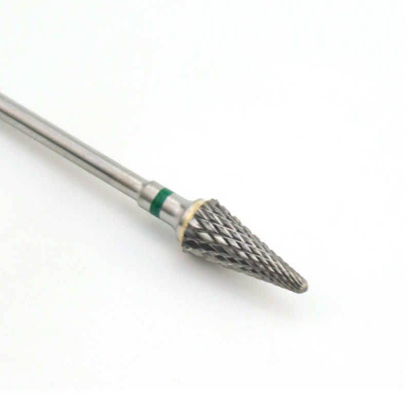 1 tk karbiidist küünepuuriga freesfreesid elektrilise maniküüri masina jaoks. Surnud nahk eemaldage jämeduse tarvikud küünekunsti tööriistad