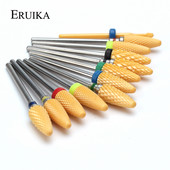 1 buc Freză din ceramică galbenă Pile profesionale pentru unghii Burghiu pentru unghii Mașină electrică de manichiură pentru îndepărtarea instrumentului de lac cu gel