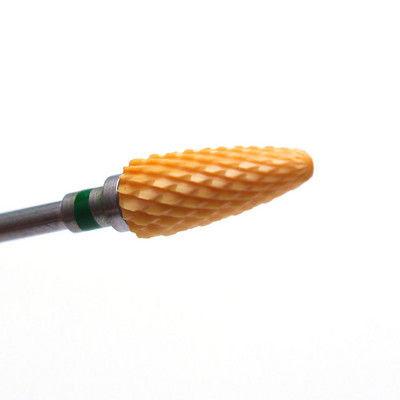 1 buc Freză din ceramică galbenă Pile profesionale pentru unghii Burghiu pentru unghii Mașină electrică de manichiură pentru îndepărtarea instrumentului de lac cu gel