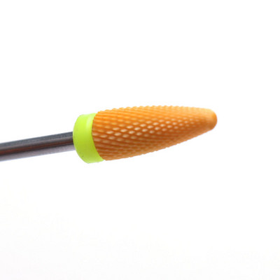 1 buc Freză din ceramică galbenă Pile profesionale pentru unghii Burghiu pentru unghii Mașină electrică de manichiură pentru îndepărtarea instrumentului de lac cu gel