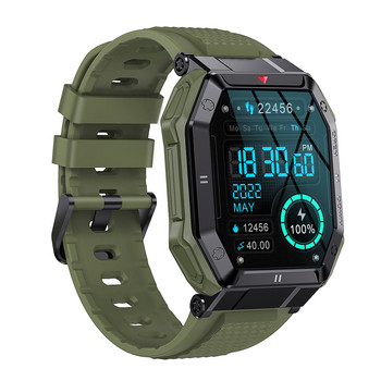 Έξυπνο ρολόι K55 για γυναίκες άνδρες Bluetooth Κλήση Smartwatch Health Monitor Life Αδιάβροχο ρολόι για Android IOS Custom Dial