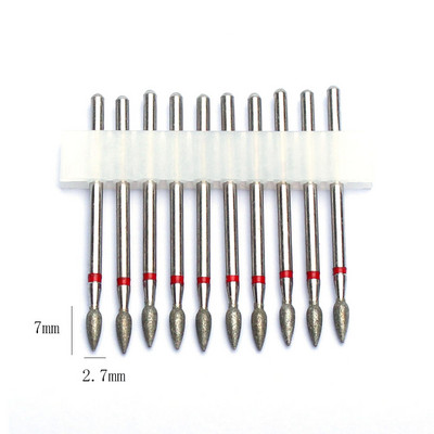 Set dijamantnih svrdla za nokte Kompleti glodala Električne bušilice za manikuru Turpije za pedikuru Alati za gel lak Dodaci za nokte