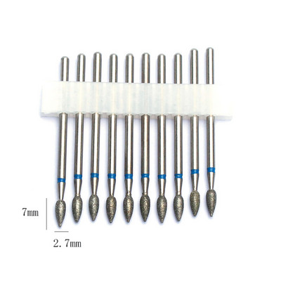 Set dijamantnih svrdla za nokte Kompleti glodala Električne bušilice za manikuru Turpije za pedikuru Alati za gel lak Dodaci za nokte