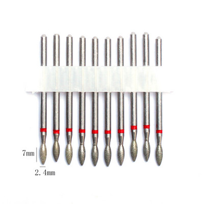 Set dijamantnih svrdla za nokte Kompleti glodala Električne bušilice za manikuru Turpije za pedikuru Alati za gel lak Dodaci za nokte