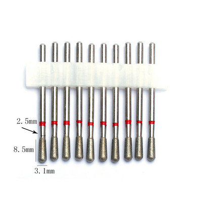 Set dijamantnih svrdla za nokte Kompleti glodala Električne bušilice za manikuru Turpije za pedikuru Alati za gel lak Dodaci za nokte