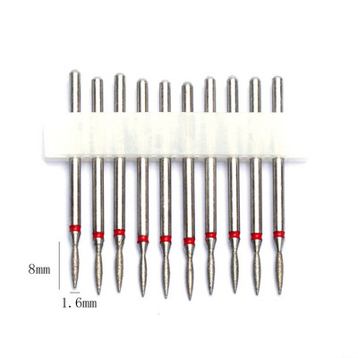 Set dijamantnih svrdla za nokte Kompleti glodala Električne bušilice za manikuru Turpije za pedikuru Alati za gel lak Dodaci za nokte