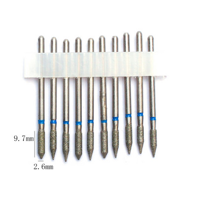 Set dijamantnih svrdla za nokte Kompleti glodala Električne bušilice za manikuru Turpije za pedikuru Alati za gel lak Dodaci za nokte