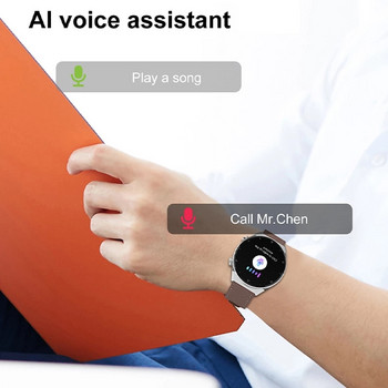 DT3 Pro Max Смарт часовник Мъже Жени Фитнес тракер Безжично зареждане Ръчен часовник NFC Bluetooth разговор Възпроизвеждане на музика Смарт часовник