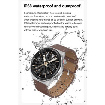 2023 Нови смарт часовници DT3mate за мъже NFC контрол на достъпа Смарт часовник Bluetooth гривна за повикване Водоустойчив спортен смарт часовник Reloj