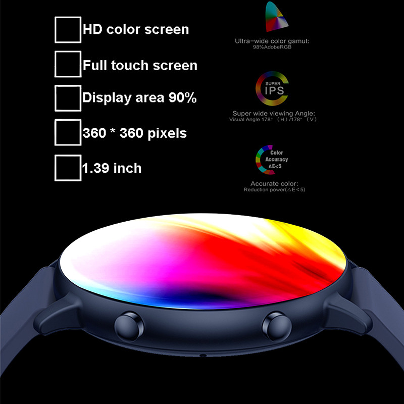 Uus 2023. aasta nutikell meeste naiste nutikell ümmargune helistamisnutikell Androidi IOS-i treeningu jälgija Trosmart Brand G28 jaoks