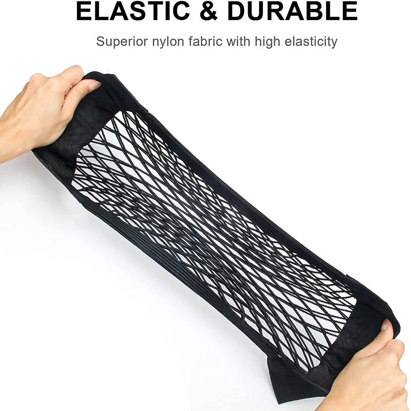 Automaatne korraldaja istme seljakott selja taga võrgust pagasiruumi iste elastne string Net Magic kleebis auto universaalne hoiukoti tasku