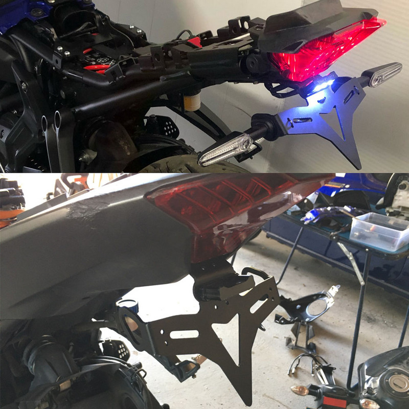 Suport Număr de Înmatriculare Lumină LED Pentru Yamaha MT 07 FZ 07 MT07 2013-2020 Eliminator Aripa Coadă Motociclete MT-07 FZ07 MT FZ.