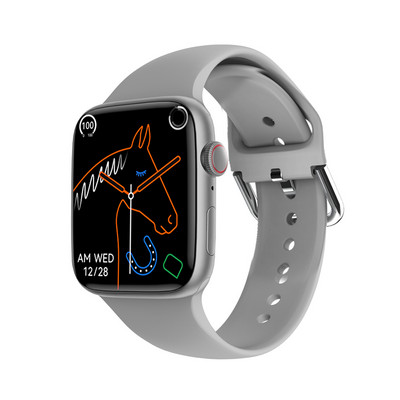 Nutikas käekell Bluetoothi kõne 2,0-tolline HD-ekraan NFC GPS-rada, 45 mm seeria 8 eluaegne veekindel mänguga meeste naiste nutikellaga